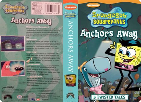 spongebob vhs|spongebob anchors away vhs.